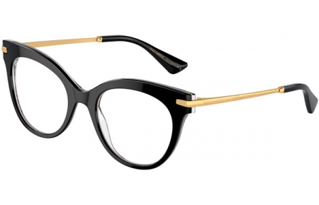 Frames - Dolce & Gabbana - DG3392 - 3299  BLACK ON LEOPARD