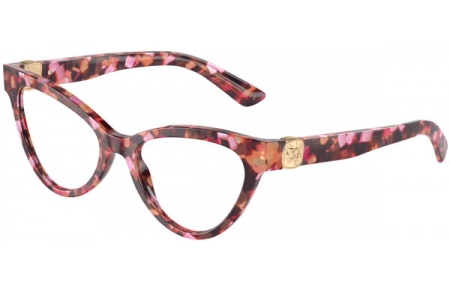 Monturas - Dolce & Gabbana - DG3394 - 3440  HAVANA PINK PEARL