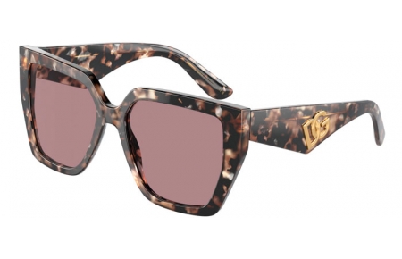 Gafas de Sol - Dolce & Gabbana - DG4438 - 34387N  HAVANA BROWN PEARLED // BROWN LIGHT PURPLE