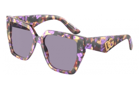 Sunglasses - Dolce & Gabbana - DG4438 - 3439/1  HAVANA MULTICOLOR PEARLED // GREY