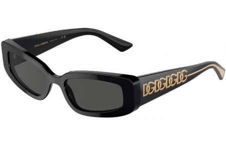 Gafas de Sol - Dolce & Gabbana - DG4445 - 335587  BLACK // DARK GREY