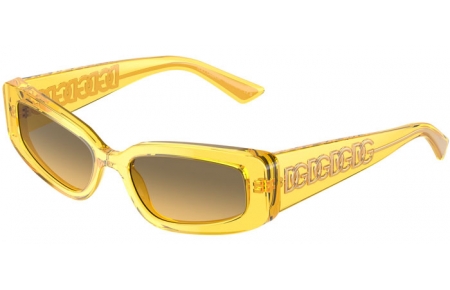 Gafas de Sol - Dolce & Gabbana - DG4445 - 343311  TRANSPARENT YELLOW // GREY GRADIENT YELLOW