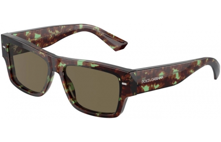 Gafas de Sol - Dolce & Gabbana - DG4451 - 3432/3 HAVANA GREEN // BROWN