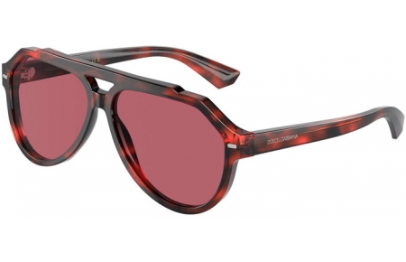 Gafas de Sol - Dolce & Gabbana - DG4452 - 335869  HAVANA RED // DARK VIOLET