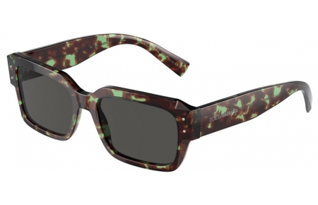 Gafas de Sol - Dolce & Gabbana - DG4460 - 343287  HAVANA GREEN // DARK GREY