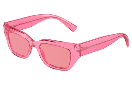 Gafas de Sol - Dolce & Gabbana - DG4462 - 314830  TRANSPARENT PINK // PINK MIRROR SILVER