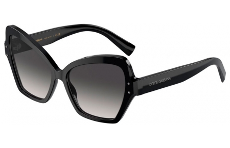 Sunglasses - Dolce & Gabbana - DG4463 - 501/8G BLACK // GREY GRADIENT