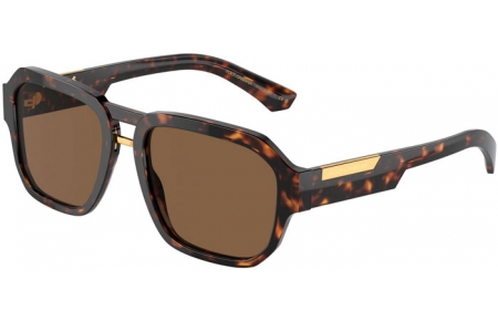 Gafas de Sol - Dolce & Gabbana - DG4464 - 502/73 HAVANA // DARK BROWN