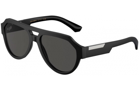 Gafas de Sol - Dolce & Gabbana - DG4466 - 25256G  MATTE BLACK // BLACK MIRROR GREY