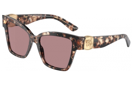 Gafas de Sol - Dolce & Gabbana - DG4470 - 34387N  HAVANA BROWN PERALED // BROWN LIGHT PURPLE