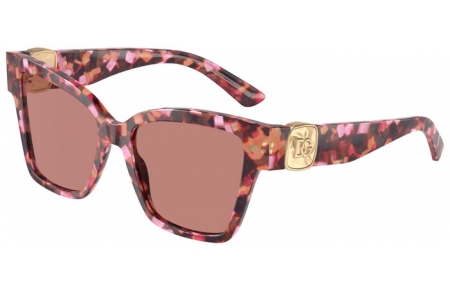 Gafas de Sol - Dolce & Gabbana - DG4470 - 344073  HAVANA PINK PEARLED // LIGHT BROWN