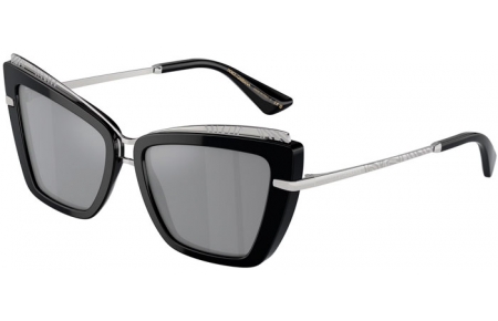 Gafas de Sol - Dolce & Gabbana - DG4472 - 501/6G  BLACK // GREY MIRROR BLACK