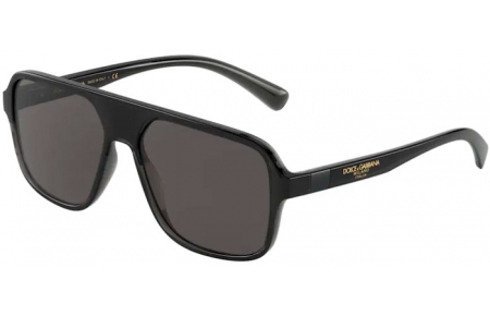 Gafas de Sol - Dolce & Gabbana - DG6134 - 325787 TRANSPARENT GREY BLACK // GREY