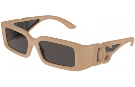 Gafas de Sol - Dolce & Gabbana - DG6197 - 329287  RUBBER BEIGE // DARK GREY