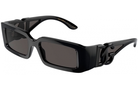 Gafas de Sol - Dolce & Gabbana - DG6197 - 501/87 BLACK // DARK GREY