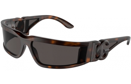 Gafas de Sol - Dolce & Gabbana - DG6198 - 193587  RUBBER HAVANA // DARK GREY