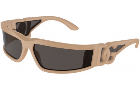 Gafas de Sol - Dolce & Gabbana - DG6198 - 329287  RUBBER BEIGE // DARK GREY