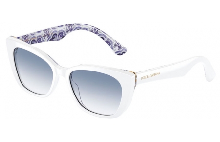 Gafas Junior - Dolce & Gabbana Junior - DX4427 - 337119  WHITE MAYOLIC ON BLUE // LIGHT BLUE GRADIENT