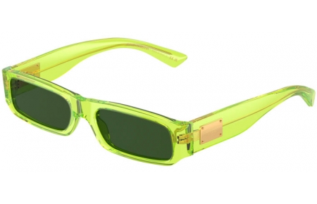 Gafas Junior - Dolce & Gabbana Junior - DX4005 - 344171 TRANSPARENT LIME // DARK GREEN