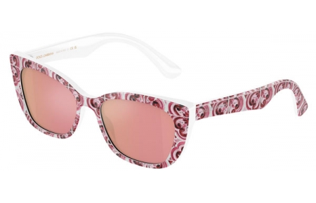 Gafas Junior - Dolce & Gabbana Junior - DX4427 - 3425E4  MAIOLICA FUCHSIA // PINK MIRROR PINK