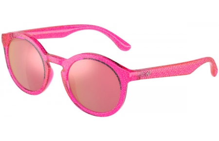 Gafas Junior - Dolce & Gabbana Junior - DX6002 - 3351/Z PINK GLITTER // PINK MIRROR ROSE GOLD