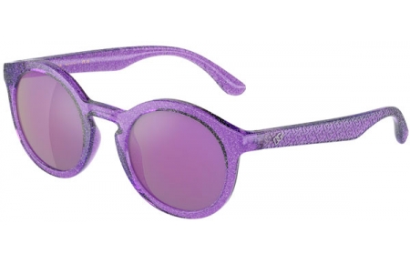 Gafas Junior - Dolce & Gabbana Junior - DX6002 - 33534V  VIOLET GLITTER // GREY MIRROR VIOLET