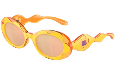 Gafas Junior - Dolce & Gabbana Junior - DX6005 - 33347J  YELLOW // ORANGE MIRROR PINK