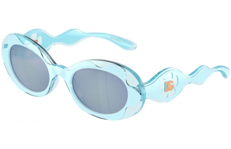 Gafas Junior - Dolce & Gabbana Junior - DX6005 - 33451U  AZURE // DARK VIOLET MIRROR SILVER