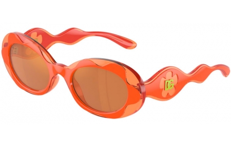 Gafas Junior - Dolce & Gabbana Junior - DX6005 - 33887T  ORANGE // ORANGE GOLD MIRROR