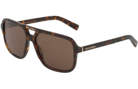 Sunglasses - Dolce & Gabbana - DG4354 - 502/73 HAVANA // BROWN