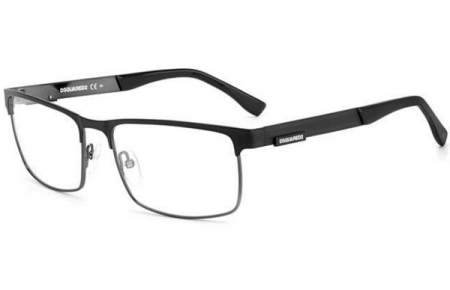 Monturas - Dsquared2 - D2 0006 - RZZ MATTE BLACK DARK RUTHENIUM