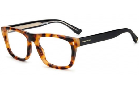 Monturas - Dsquared2 - D2 0021 - 581 HAVANA BLACK