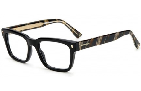 Monturas - Dsquared2 - D2 0022 - 37N BLACK HORN