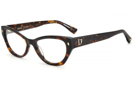 Lunettes de vue - Dsquared2 - D2 0043 - 086 DARK HAVANA