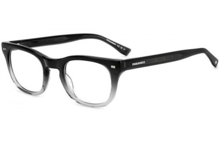 Monturas - Dsquared2 - D2 0078 - 08A BLACK GREY