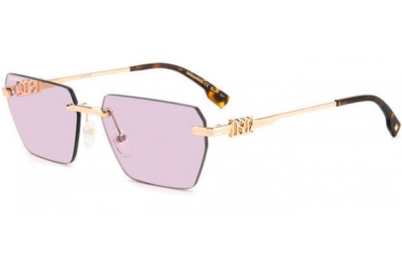 Gafas de Sol - Dsquared2 - D2 0102/S - EYR (UR) GOLD PINK // VIOLET