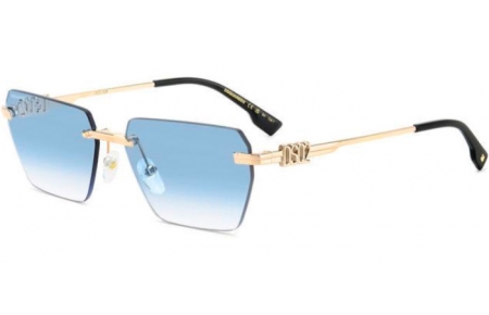 Gafas de Sol - Dsquared2 - D2 0102/S - LKS (ST) GOLD BLUE // AZURE GRADIENT