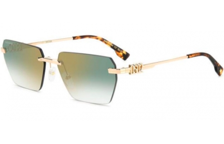 Gafas de Sol - Dsquared2 - D2 0102/S - PEF (D6)  GOLD GREEN // GREN GRADIENT MIRROR GOLD