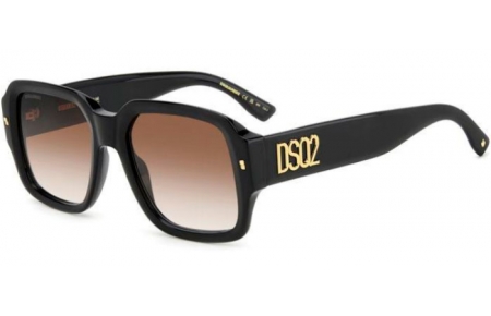 Gafas de Sol - Dsquared2 - D2 0106/S - 807 (HA) BLACK // BROWN GRADIENT