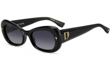 Gafas de Sol - Dsquared2 - D2 0110/S - 807 (9O) BLACK // DARK GREY GRADIENT