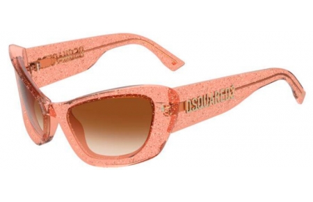 Gafas de Sol - Dsquared2 - D2 0118/S - 733 (HA) PEACH // BROWN GRADIENT