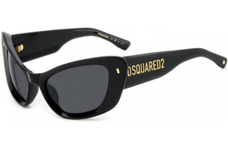 Gafas de Sol - Dsquared2 - D2 0118/S - 807 (IR) BLACK // GREY BLUE