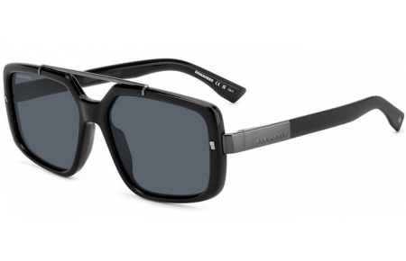 Gafas de Sol - Dsquared2 - D2 0120/S - 807 (IR) BLACK // GREY BLUE