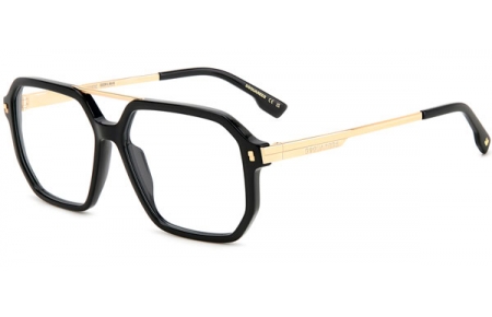 Monturas - Dsquared2 - D2 0123 - 2M2 BLACK GOLD