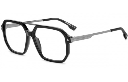 Monturas - Dsquared2 - D2 0123 - ANS BLACK DARK RUTHENIUM