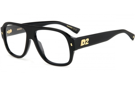 Monturas - Dsquared2 - D2 0125 - 807 BLACK