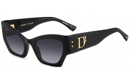 Gafas de Sol - Dsquared2 - D2 0132/S - 807 (9O) BLACK // DARK GREY GRADIENT