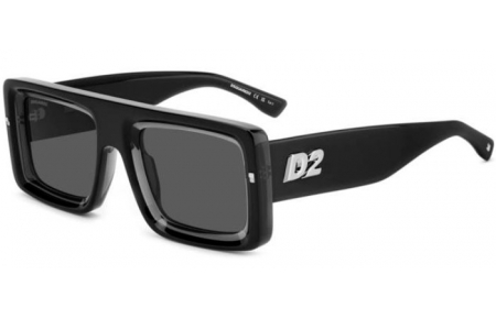 Gafas de Sol - Dsquared2 - D2 0141/S - 08A (IR) BLACK GREY // GREY