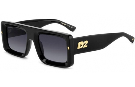 Gafas de Sol - Dsquared2 - D2 0141/S - 807 (9O) BLACK // DARK GREY GRADIENT