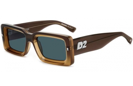 Gafas de Sol - Dsquared2 - D2 0142/S - 9EN (KU) BROWN OCHRE // BLUE